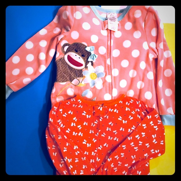 Carters Other - Carters ZIP  pajamas❣️❣️ BUNDLE